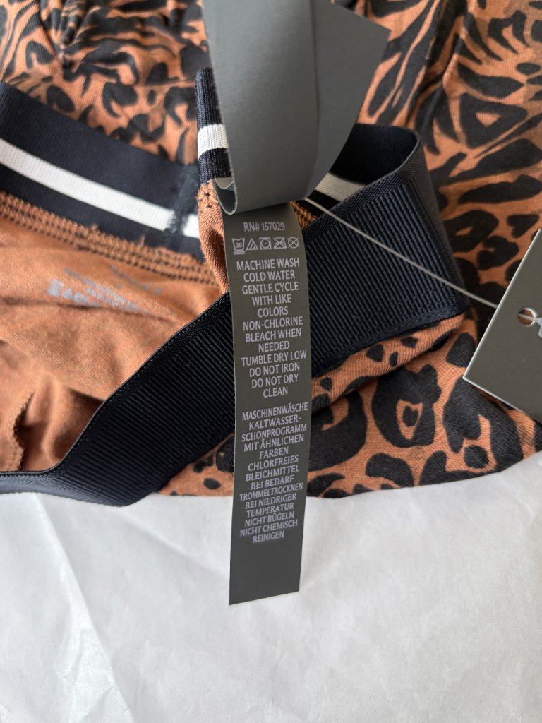 New Savage X Fenty Cotton Boxer Briefs Animal Print Size S — image 8 of 8
